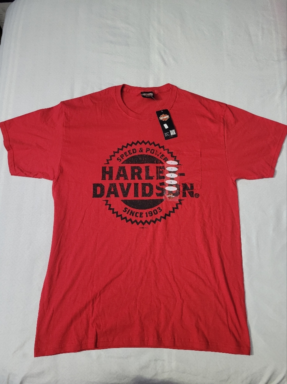 Harley-Davidson Men's Toys For Big Boys Moncton Tshirt